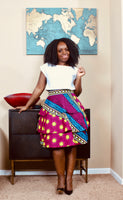 Ahuofe colorful skirt