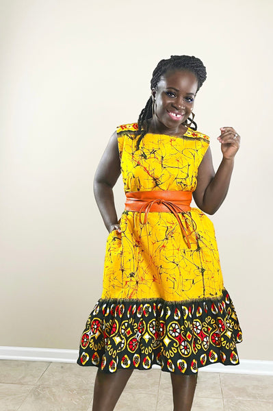Accra Junction Sunset dress