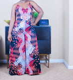 African vibe jumpsuit